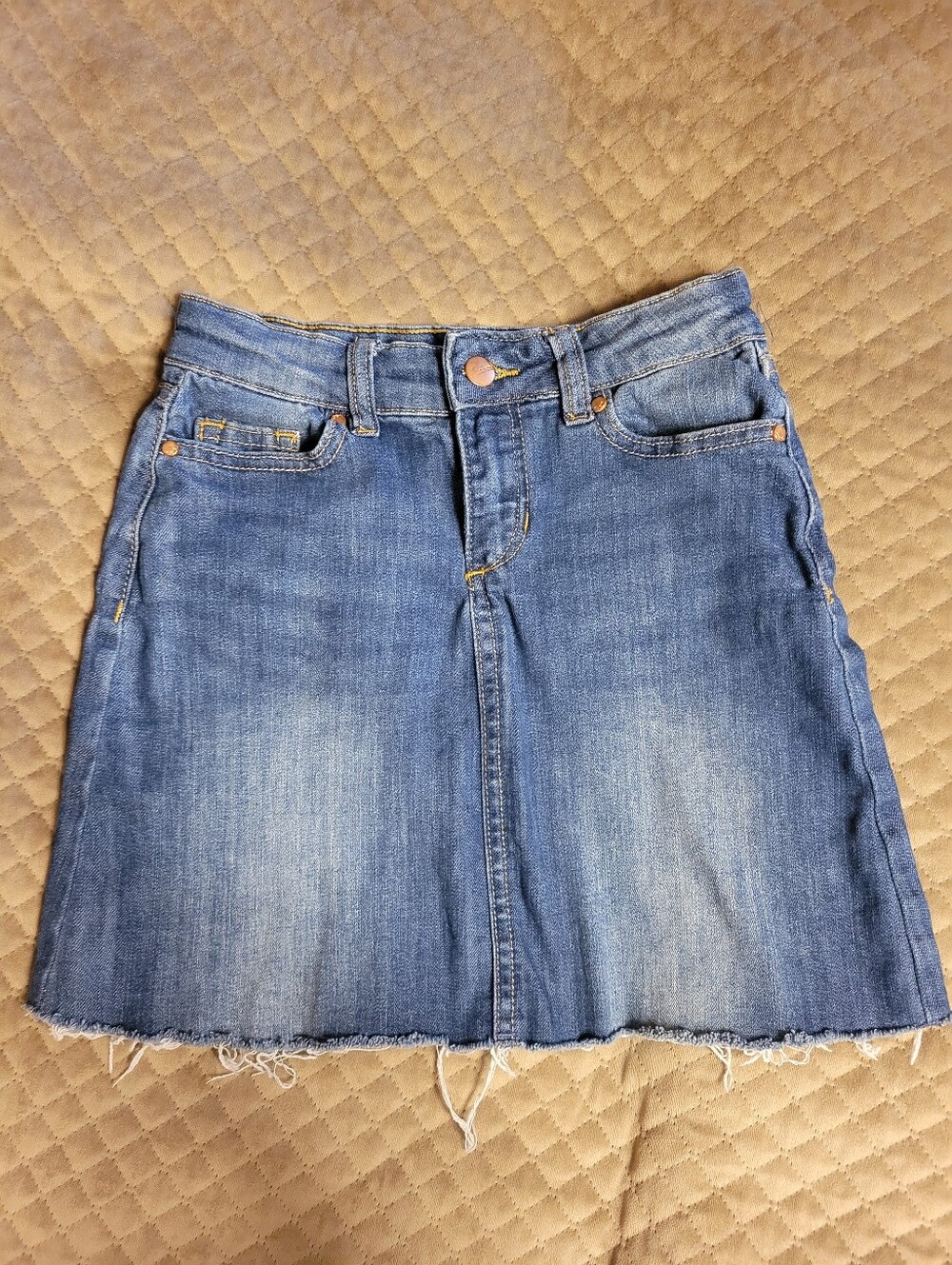 Joe Jean Skirt raw hem girls‎ size 10